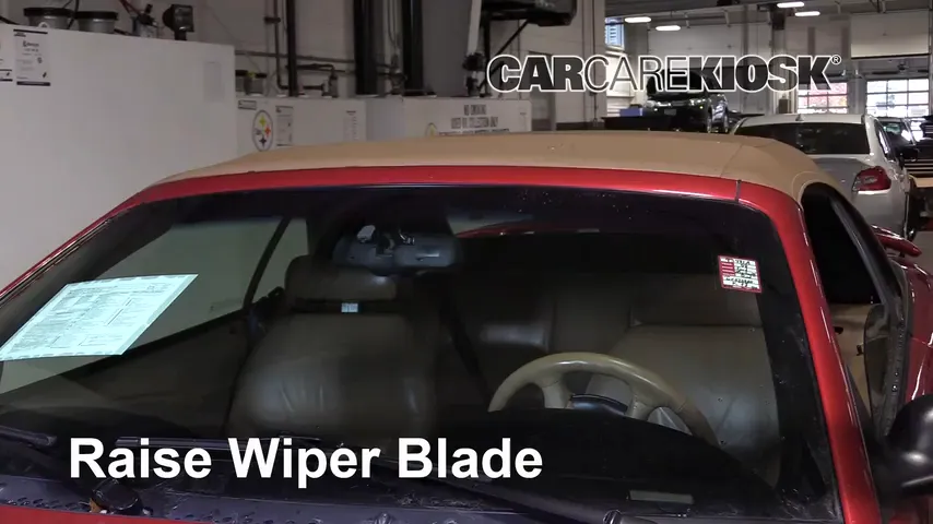 1998 Ford Mustang GT 4.6L V8 Convertible Windshield Wiper Blade (Front) Replace Wiper Blades